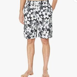 Kanu Surf Infinite Swim Trunks in Dominica Black Size 3X